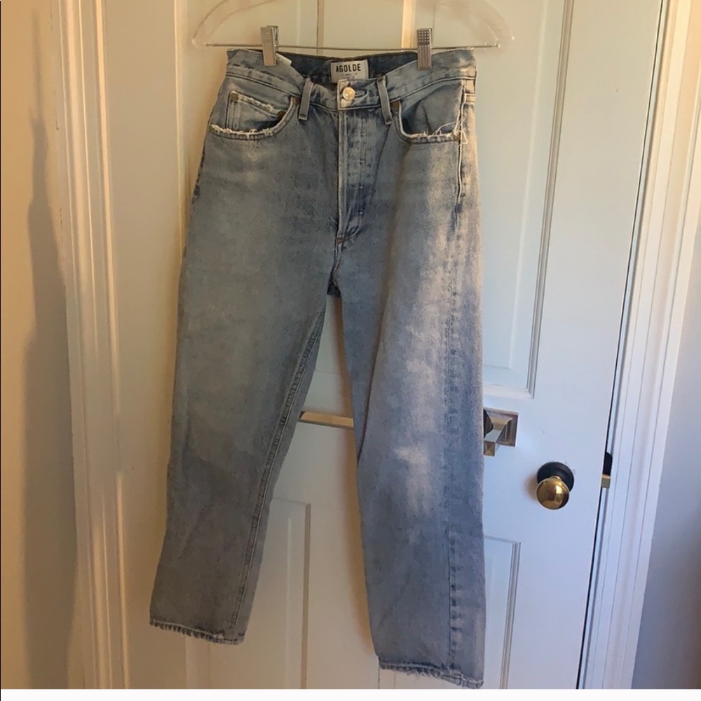 Agolde Riley Jeans Size 27 - Picture 2 of 4